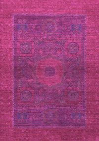 Abstract Pink Modern Rug, abs1329pnk