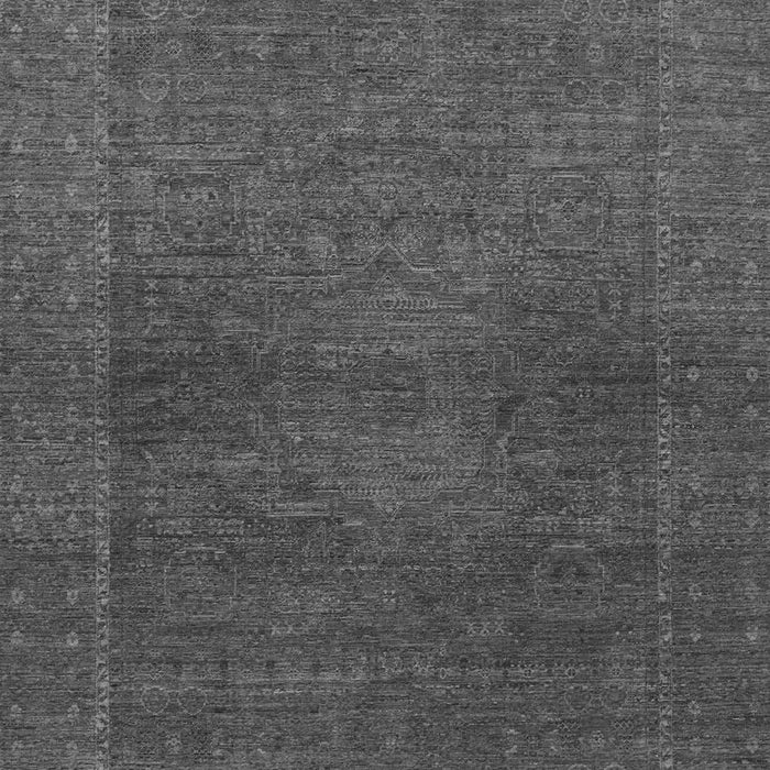 Machine Washable Abstract Gray Modern Rug, wshabs1329gry