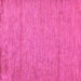 Square Machine Washable Abstract Pink Modern Rug, wshabs132pnk