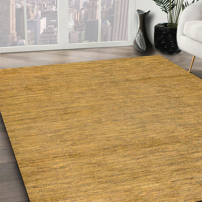 Machine Washable Abstract Sedona Brown Rug in a Family Room, wshabs132