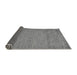 Sideview of Abstract Gray Modern Rug, abs132gry