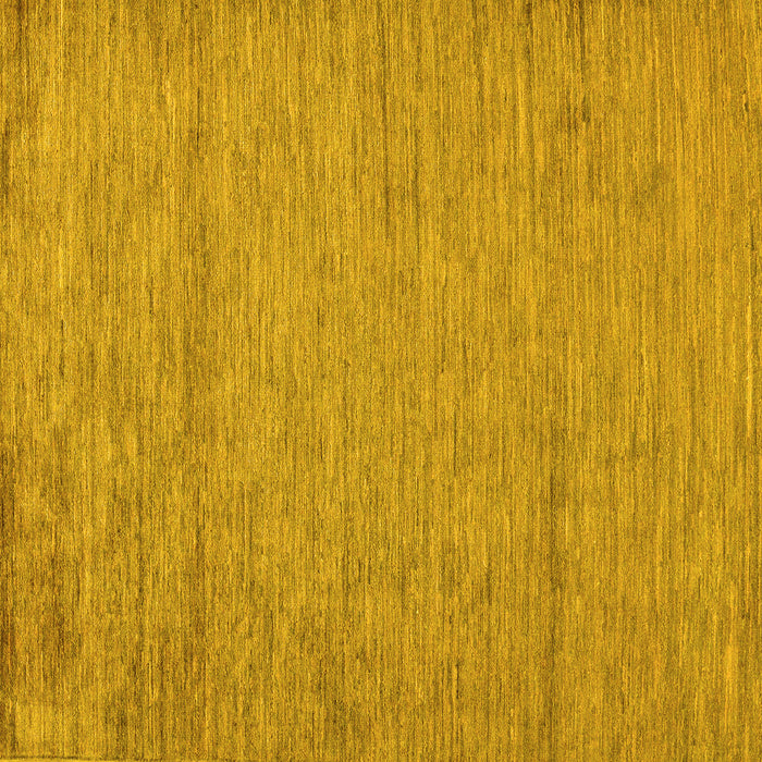 Square Abstract Yellow Modern Rug, abs132yw