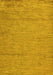 Machine Washable Abstract Yellow Modern Rug, wshabs132yw