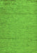 Machine Washable Abstract Green Modern Area Rugs, wshabs132grn