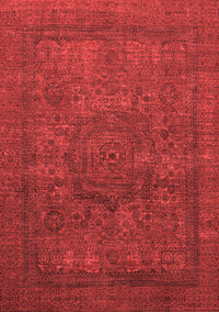 Abstract Red Modern Rug, abs1330red