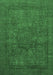 Machine Washable Abstract Emerald Green Modern Area Rugs, wshabs1330emgrn