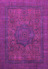 Abstract Pink Modern Rug, abs1330pnk