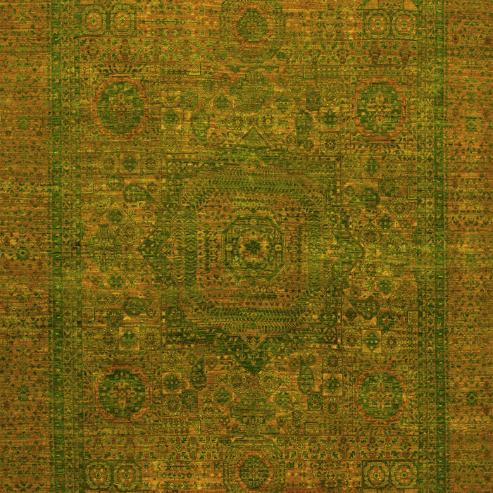 Abstract Yellow Modern Rug, abs1330yw