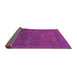 Sideview of Abstract Pink Modern Rug, abs1330pnk