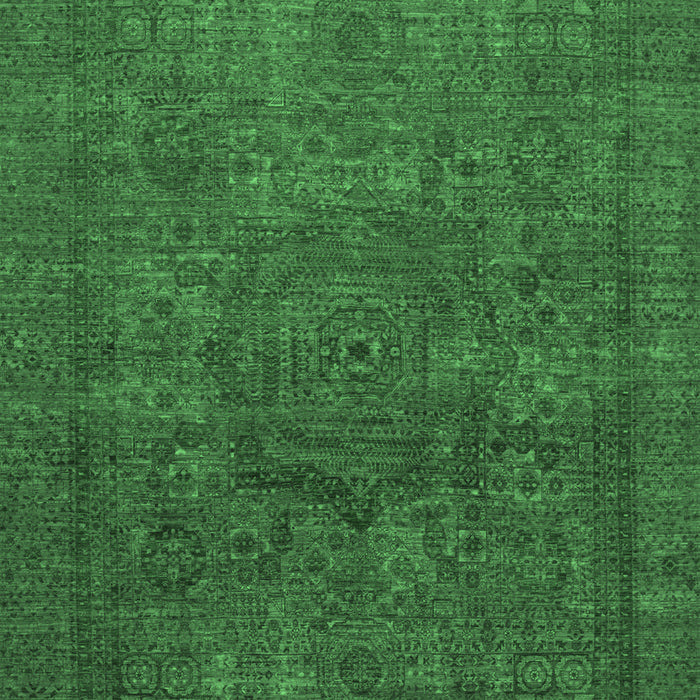 Abstract Emerald Green Modern Rug, abs1330emgrn