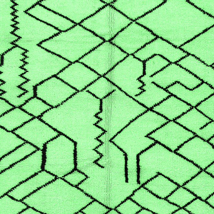 Machine Washable Solid Emerald Green Modern Area Rugs, wshabs1331emgrn