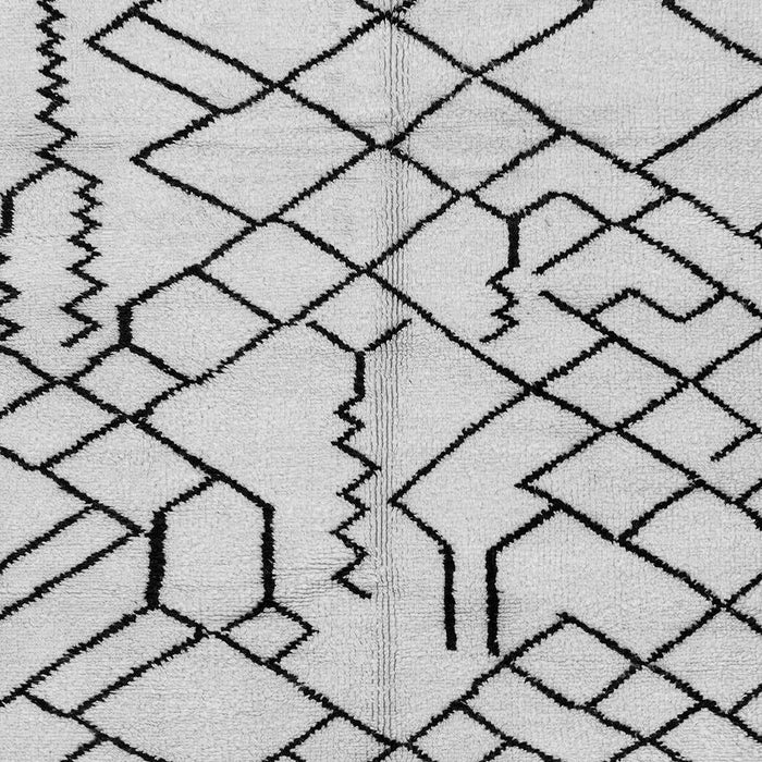 Machine Washable Solid Gray Modern Rug, wshabs1331gry