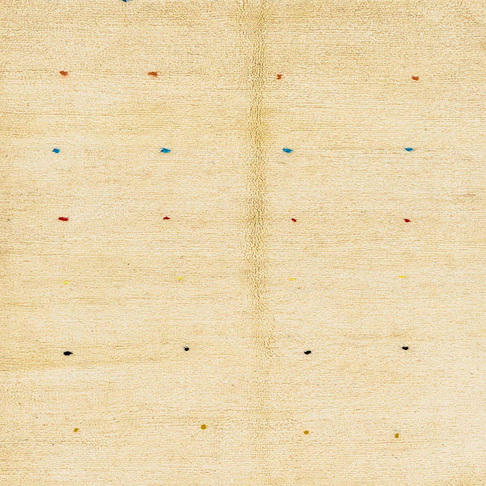 Square Abstract Sun Yellow Solid Rug, abs1332