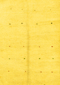 Solid Yellow Modern Rug, abs1332yw