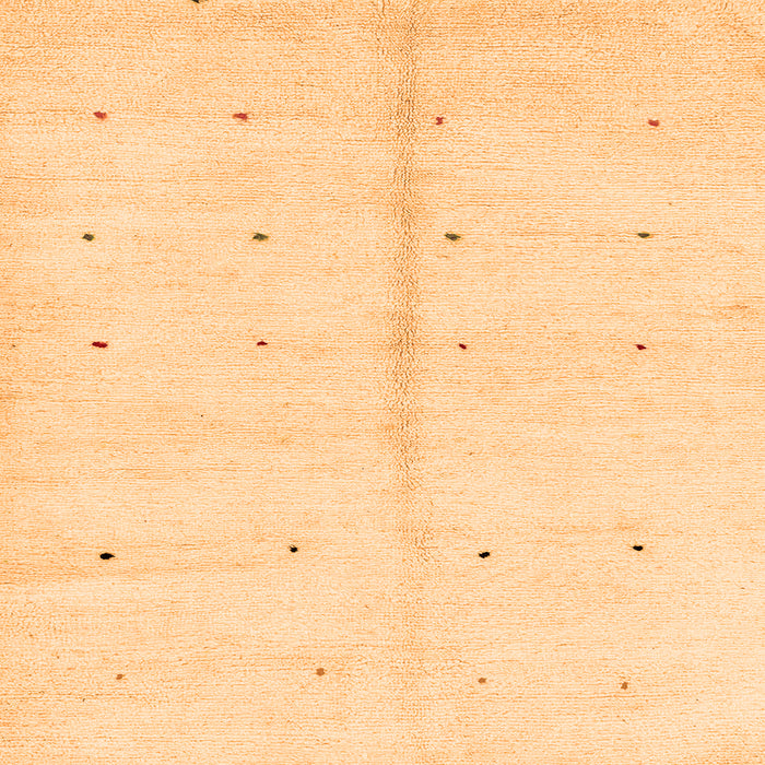 Square Machine Washable Solid Orange Modern Area Rugs, wshabs1332org