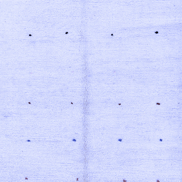 Machine Washable Solid Blue Modern Rug, wshabs1332blu