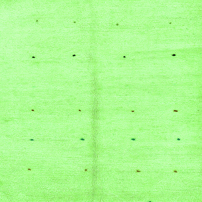 Square Solid Green Modern Rug, abs1332grn