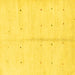 Square Machine Washable Solid Yellow Modern Rug, wshabs1332yw