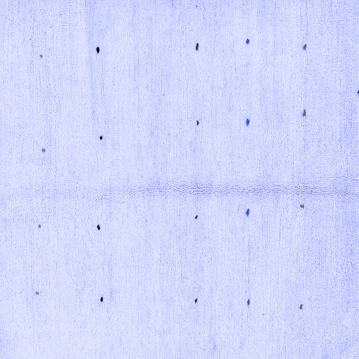 Square Machine Washable Solid Blue Modern Rug, wshabs1332blu