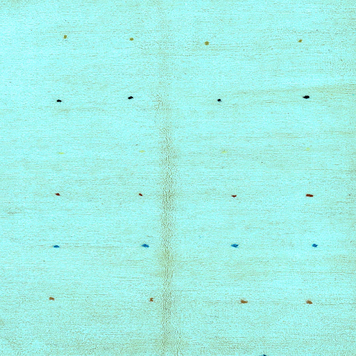 Square Machine Washable Solid Light Blue Modern Rug, wshabs1332lblu