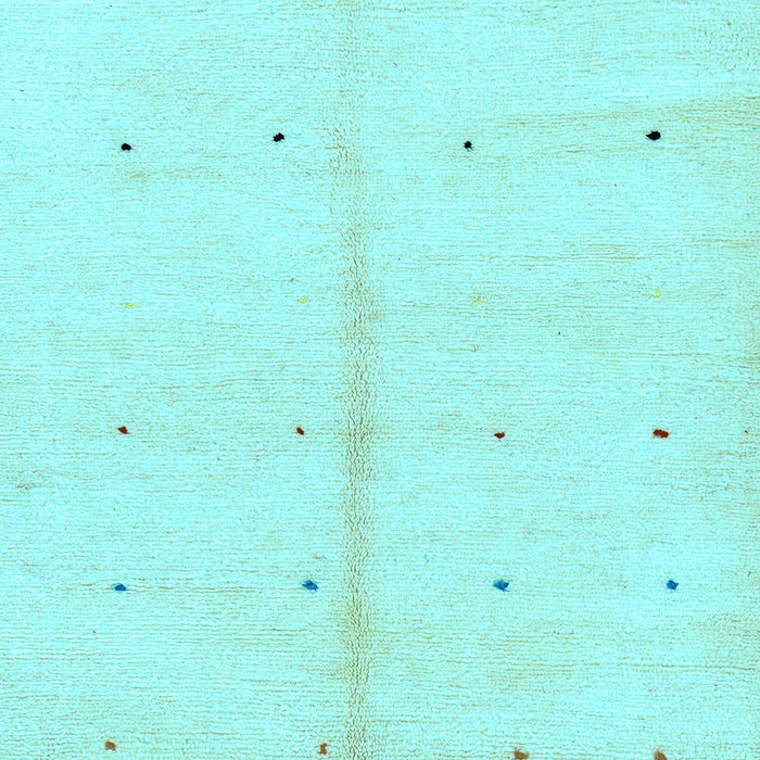 Machine Washable Solid Light Blue Modern Rug, wshabs1332lblu