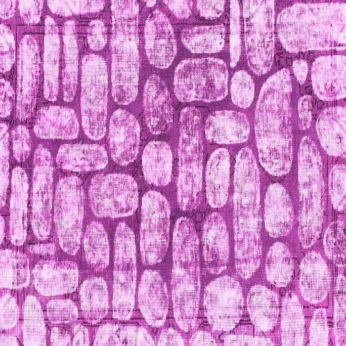 Square Abstract Pink Modern Rug, abs1333pnk