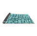 Sideview of Abstract Light Blue Modern Rug, abs1333lblu