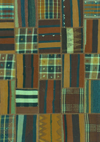 Southwestern Turquoise Country Rug, abs1334turq