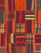 Abstract Red Southwestern Rug, abs1334