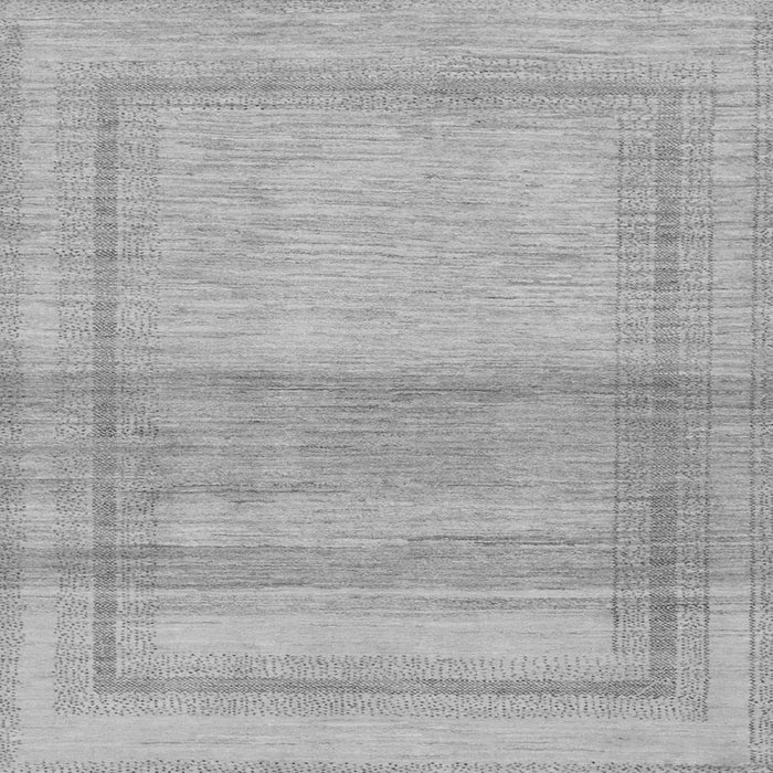 Square Abstract Gray Modern Rug, abs1335gry
