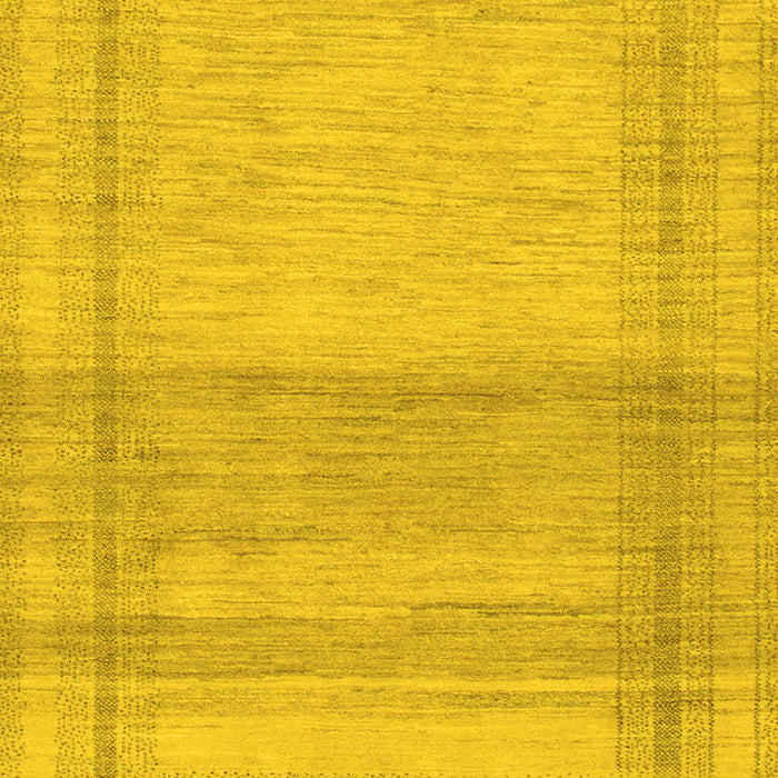 Abstract Yellow Modern Rug, abs1335yw