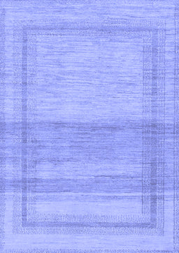 Abstract Blue Modern Rug, abs1335blu