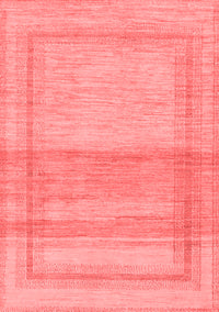 Abstract Red Modern Rug, abs1335red