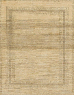 Abstract Metallic Gold Modern Rug, abs1335