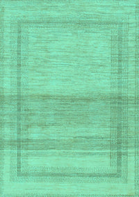 Abstract Turquoise Modern Rug, abs1335turq