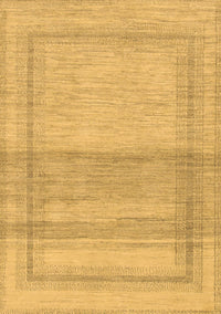 Abstract Brown Modern Rug, abs1335brn