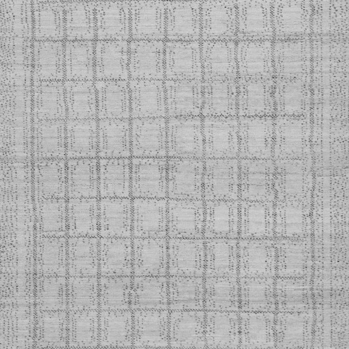 Machine Washable Solid Gray Modern Rug, wshabs1336gry