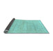 Sideview of Solid Light Blue Modern Rug, abs1336lblu