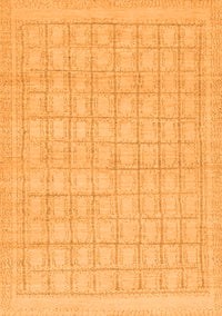 Solid Orange Modern Rug, abs1336org