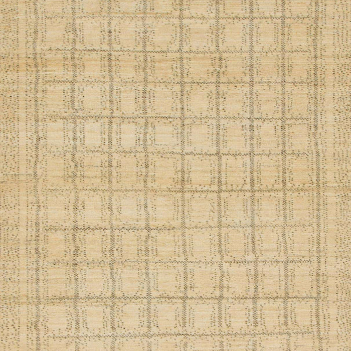 Machine Washable Abstract Yellow Rug, wshabs1336