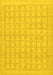 Solid Yellow Modern Rug, abs1336yw