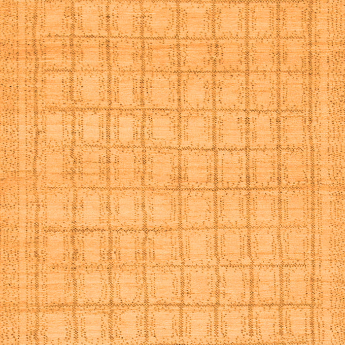 Machine Washable Solid Orange Modern Area Rugs, wshabs1336org