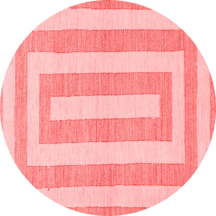 Machine Washable Solid Red Modern Rug, wshabs1337red