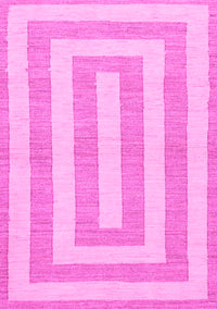 Solid Pink Modern Rug, abs1337pnk