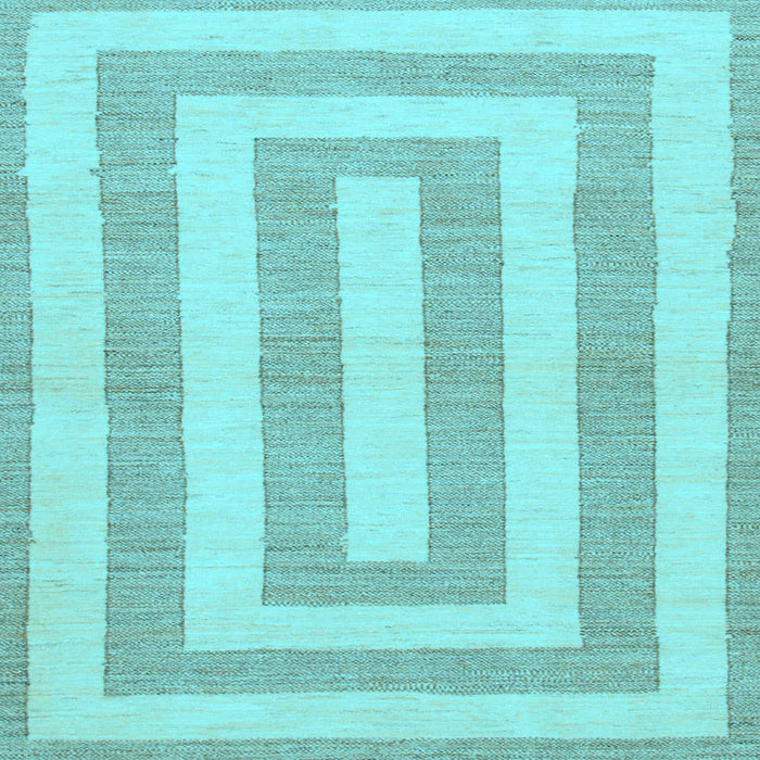 Square Solid Light Blue Modern Rug, abs1337lblu