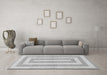 Machine Washable Solid Gray Modern Rug in a Living Room,, wshabs1337gry