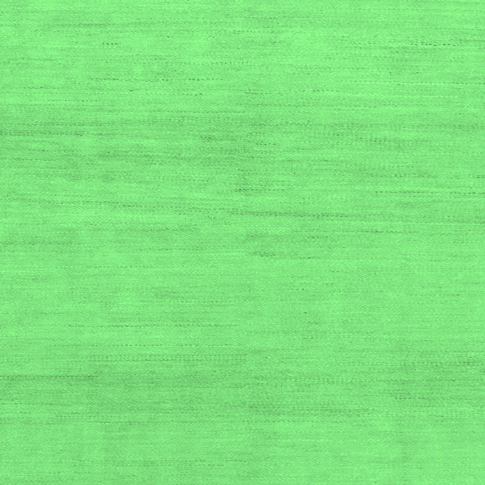 Square Machine Washable Solid Emerald Green Modern Area Rugs, wshabs1338emgrn