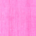 Square Solid Pink Modern Rug, abs1338pnk