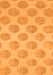 Solid Orange Modern Rug, abs1339org