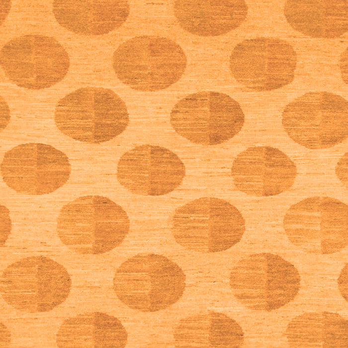 Solid Orange Modern Rug, abs1339org